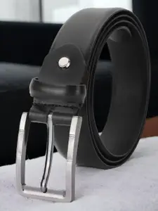 The Roadster Lifestyle Co. Men Solid Tang Closure Belt