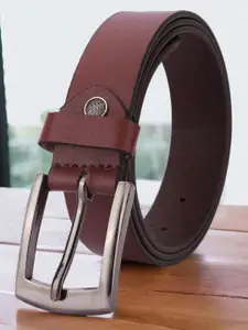 The Roadster Lifestyle Co. Men Solid Tang Closure Belt