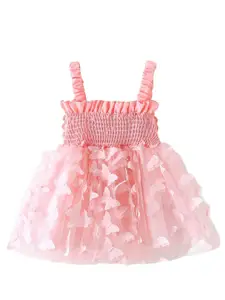 StyleCast x Revolte Applique Fit & Flare Dress