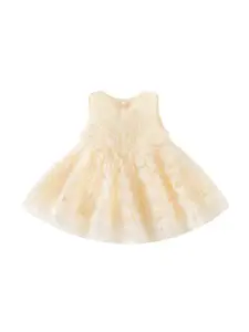 StyleCast x Revolte Applique Fit & Flare Dress