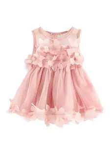 StyleCast x Revolte Embellished Applique Fit & Flare Dress