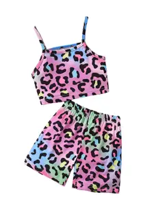 StyleCast x Revolte Girls Printed Top with Shorts