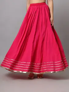 KALINI Flared Maxi Skirt