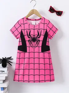 StyleCast x Revolte Girls Checked Fit & Flare Dress