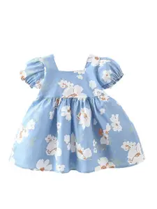 StyleCast x Revolte Girls Floral Print Fit & Flare Dress