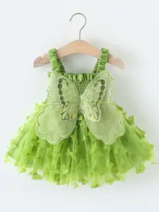 StyleCast x Revolte Applique Fit & Flare Dress