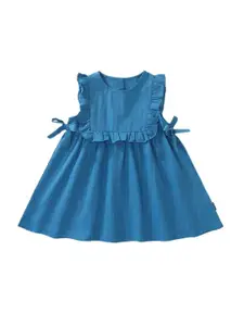 StyleCast x Revolte Ruffled Fit & Flare Dress