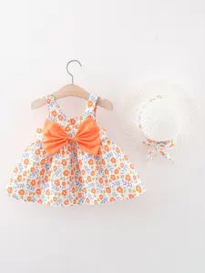 StyleCast x Revolte Floral Print Fit & Flare Dress