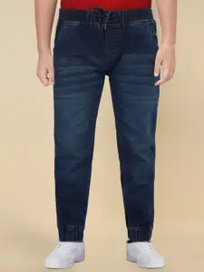 Allen Solly Junior Boys Mid-Rise Jogger Low Distress Jeans