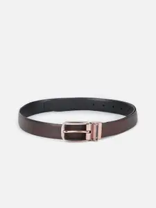 Van Heusen Men Textured Tang Closure Belt
