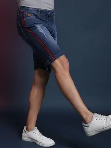 Campus Sutra Men Denim Shorts