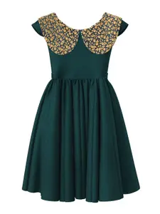 BAESD Embroidered Fit & Flare Dress