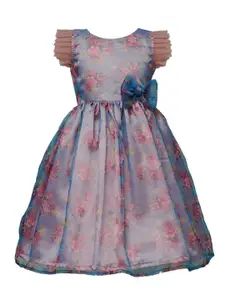 BAESD Girls Floral Print Maxi Dress