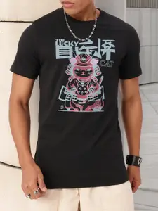 Kook N Keech Grunge Graphic Printed T-shirt