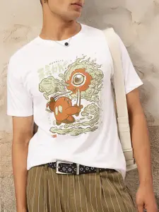 Kook N Keech Korean Graphic Print T-shirt