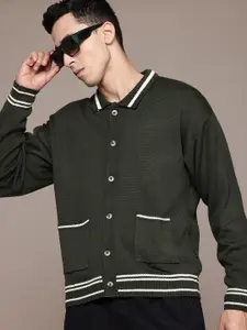 The Roadster Lifestyle Co. Shirt Collar Cardigan