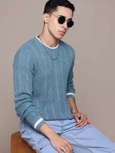 The Roadster Lifestyle Co. Cable Knit Pullover