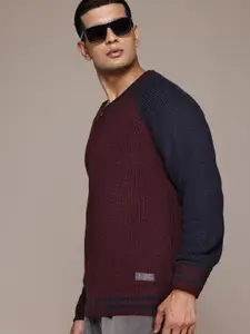 The Roadster Lifestyle Co. Ribbed Longline Acrylic Cardigan