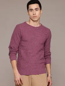 The Roadster Lifestyle Co. Geometric Design Acrylic Sweaters