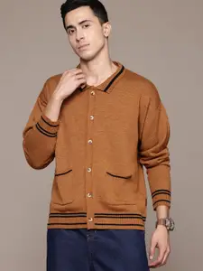 The Roadster Lifestyle Co. Men Acrylic Cardigan