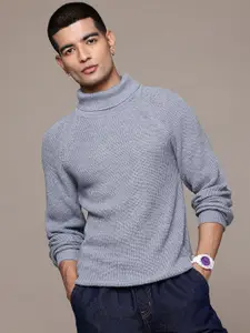 The Roadster Lifestyle Co. Cable Knit Acrylic Pullover