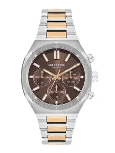 Lee Cooper Men Dial & Stainless Steel Bracelet Style Multi Function Watch LC07959.540