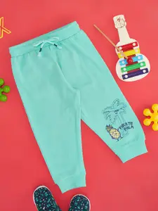 Pantaloons Baby Boys Graphic Printed Pure Cotton Joggers