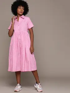 Roadster Print Shirt Dress