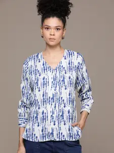 Roadster Printed Casual Shirt