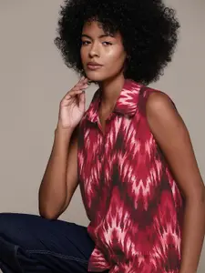 Roadster Women Abstract Printed Casual Shirt