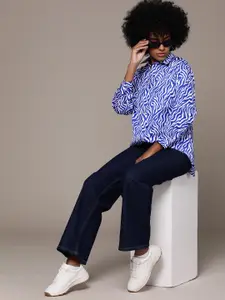 The Roadster Life Co. Animal Printed Casual Shirt