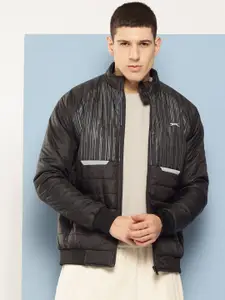 Slazenger Mock Collar Padded Jacket