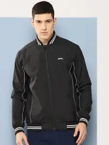 Slazenger Contrast Tipped Bomber Jacket