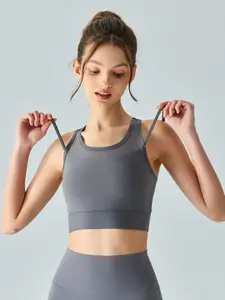 JC Collection Full Coverage Heavily Padded Workout Bra With 360 Degree Support