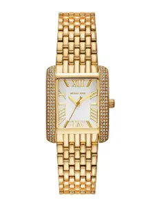 Michael Kors Emery Women Stainless Steel Bracelet Style Straps Analogue Watch MK4826