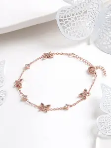 JOKER & WITCH Rose Gold-Plated Link Bracelet