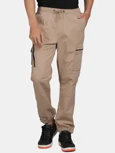 t-base Men Mid-Rise Cotton Cargos Trousers