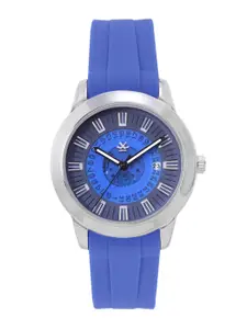 WROGN Men Dual-Toned Dial & Straps Analogue Watch MFB-PN-DK3004