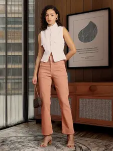 all about you Women Straight Fit High-Rise Stretchable Jeans