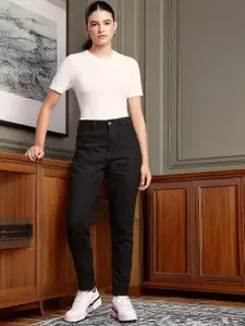 all about you Women Mom Fit High-Rise Stretchable Jeans