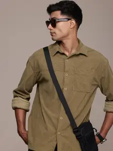 WROGN Corduroy Oversized Casual Shirt