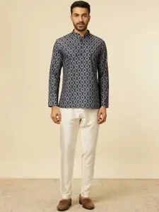 Manyavar Ethnic Motifs Printed Straight Kurta