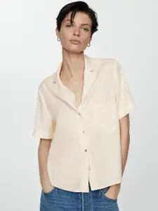 MANGO Opaque Casual Shirt