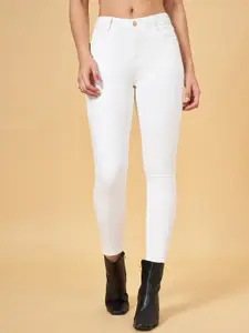 SF JEANS by Pantaloons Women Skinny Fit High-Rise Clean Look Jeans