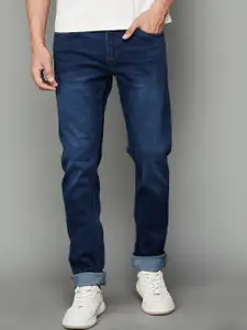 Fame Forever by Lifestyle Men Tapered Fit Mid-Rise Light Fade Cotton Jeans