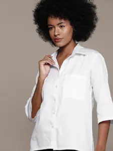 Roadster Women Solid Casual Shirt