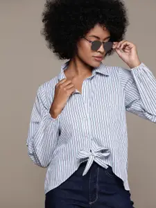 Roadster Women Striped Casual Shirt