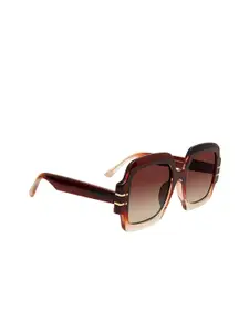 Steve Madden Women Square Sunglasses With UV Protected Lens 16426949069