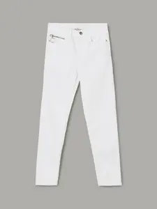 Fame Forever by Lifestyle Girls Slim Fit Mid-Rise Clean Look Cotton Jeans