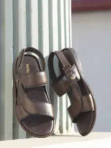 Liberty Men Comfort Sandals With Velcro Detail